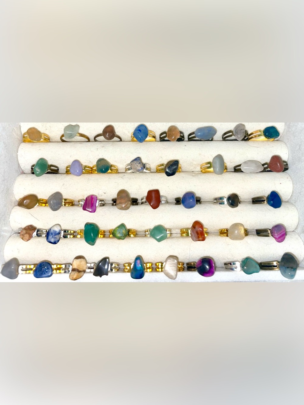 Gemstone Accent Rings